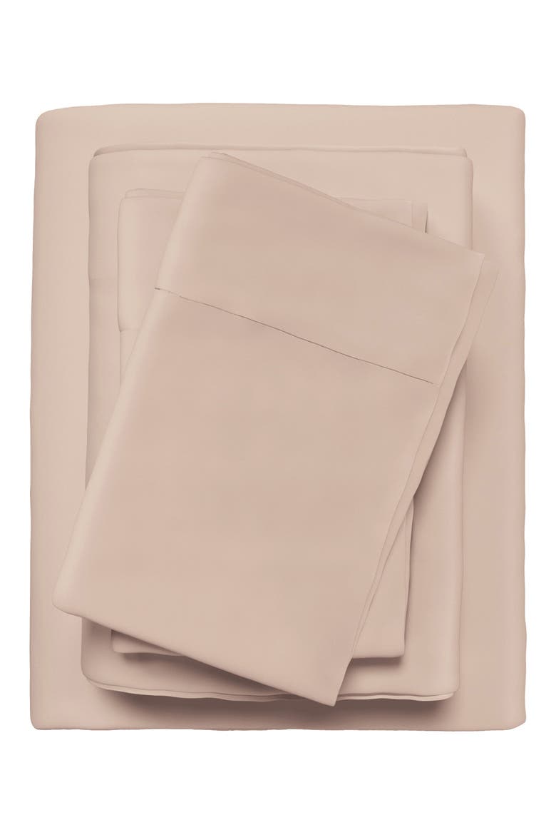 Prewashed Microfiber Sheet Set, Main, color, DUSTY ROSE