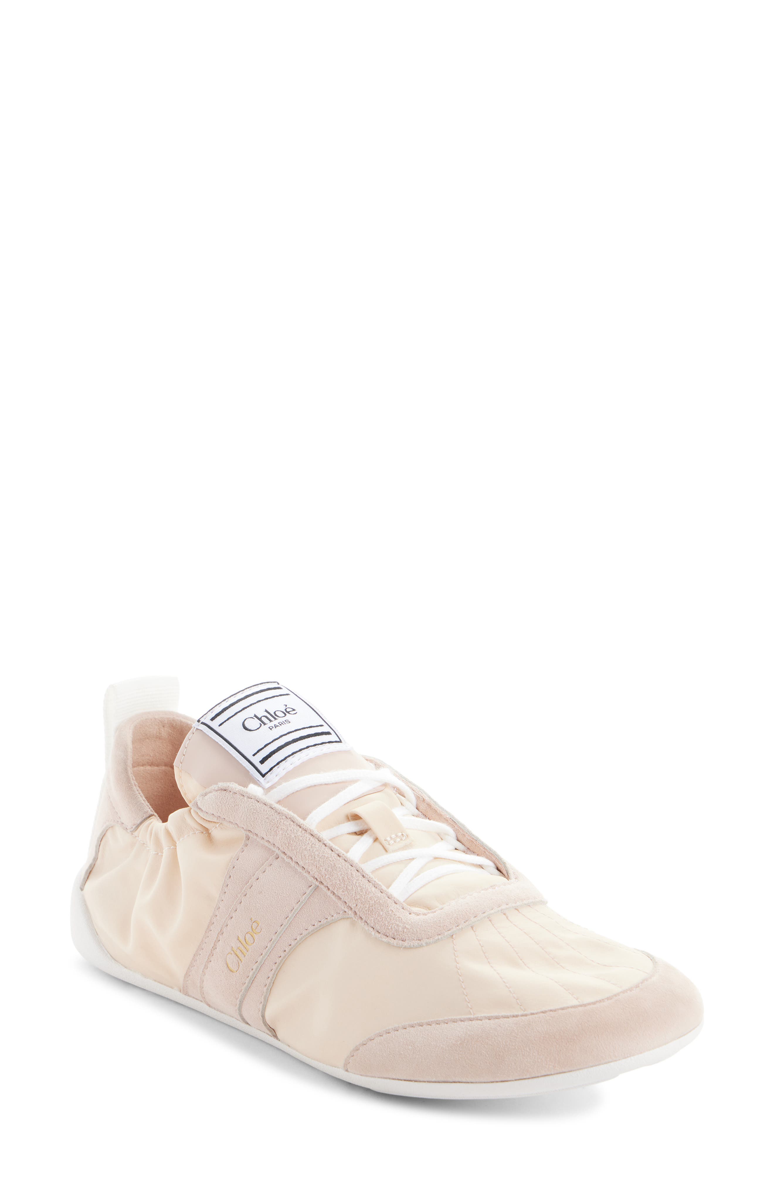 Chloé Kick Sneaker, Main, color, Blushy Beige