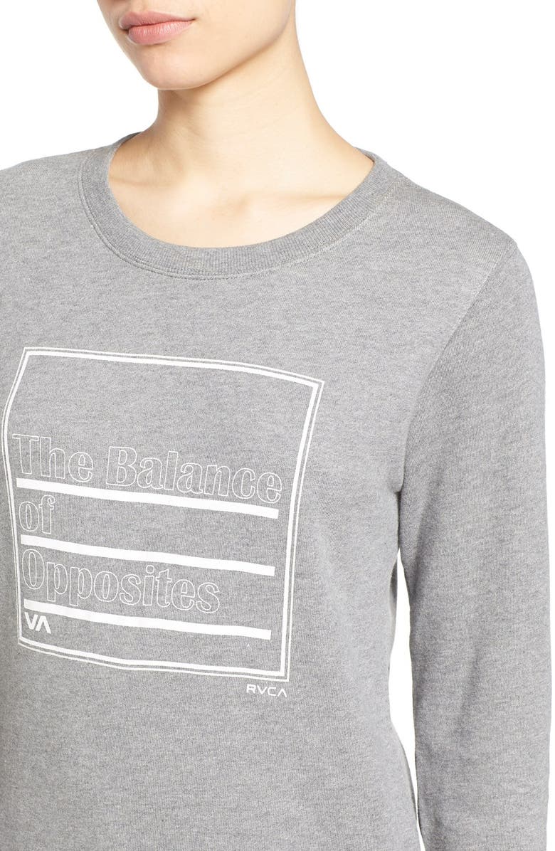 RVCA 'The Balance of Opposites' Graphic Sweatshirt, Alternate, color,