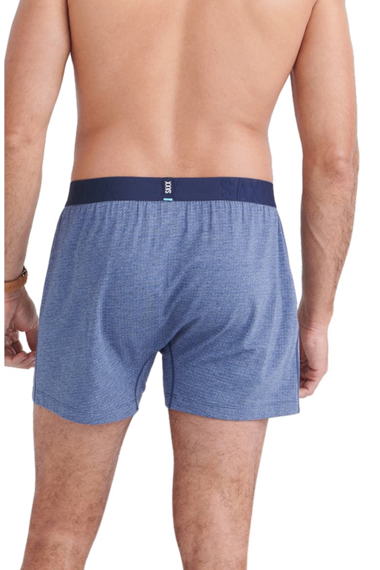 DropTemp® Cooling Cotton Boxer Shorts, Alternate, color, DARK DENIM HEATHER
