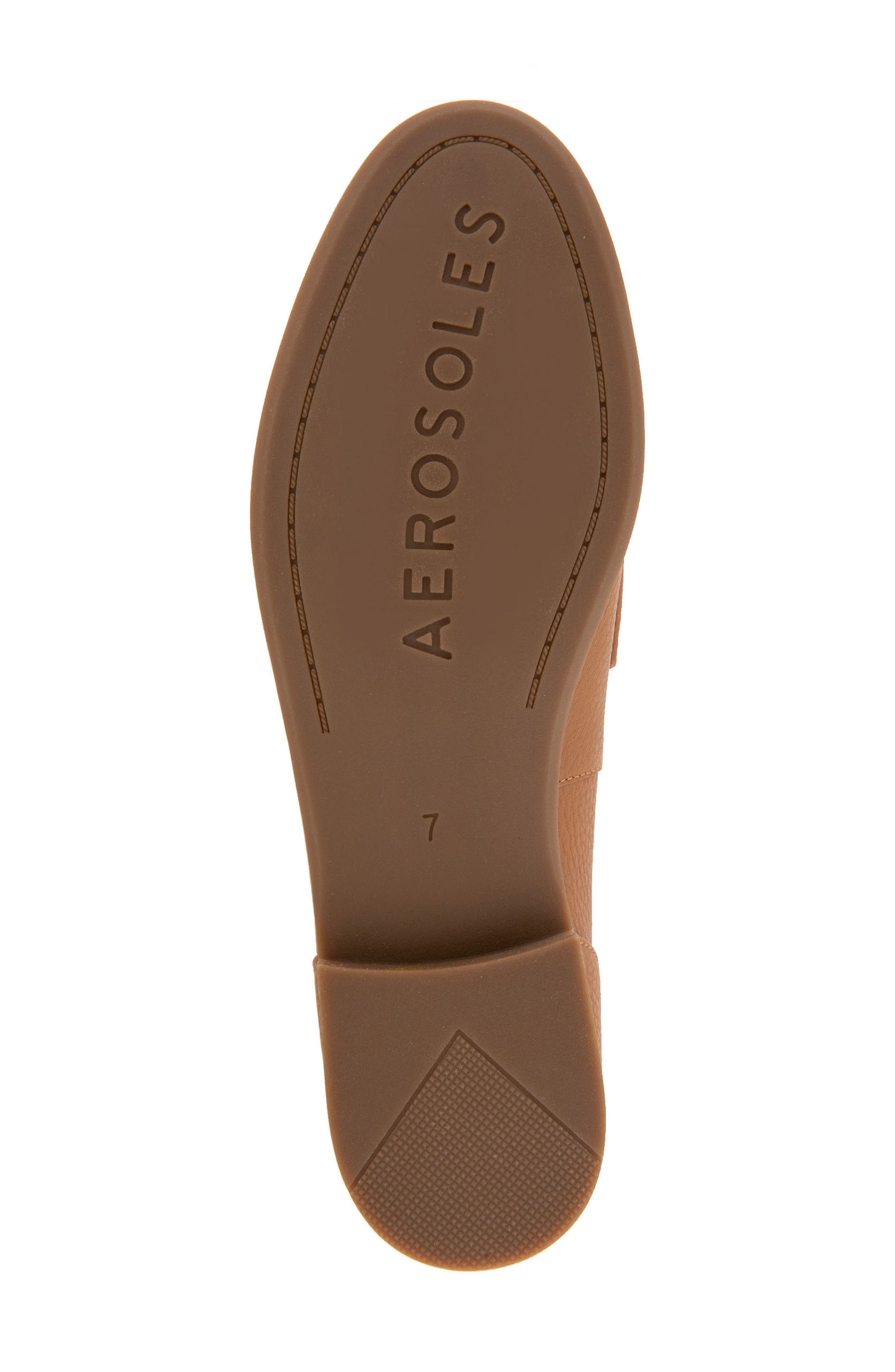 Aerosoles Winona Loafer, Alternate, color, Tan Pebbled Leather