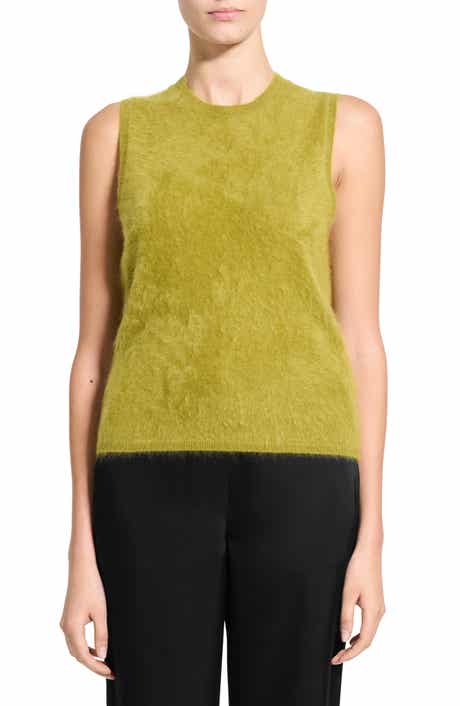 Theory Cashmere Sleeveless Sweater