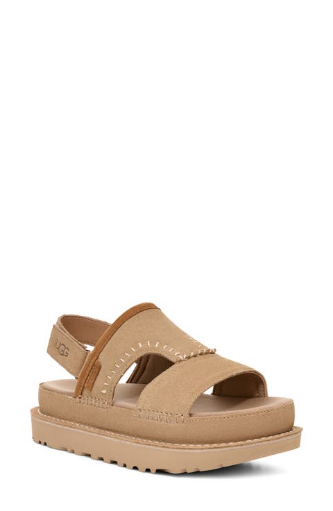 サンダル・ミュール UGG Women Sandals 1167550 SAN Beige Goldenstar Platform Sandal | UGG®