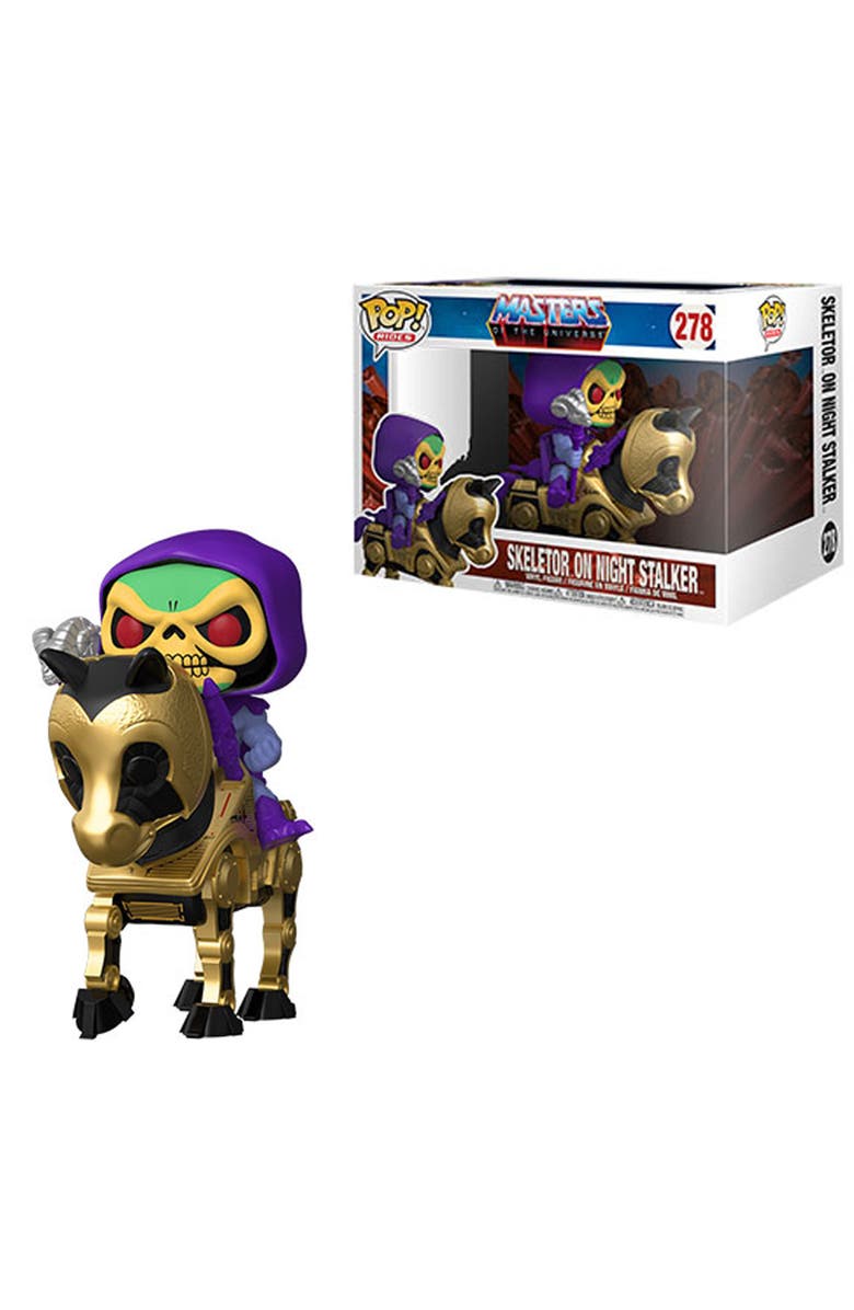Funko Skeletor w/Night Stalker (Masters of the Universe) Funko Pop! Ride, Main, color, Multi-Color