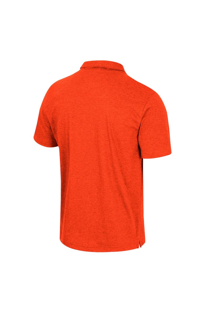 COLOSSEUM Men's Colosseum Orange Clemson Tigers No Problemo Polo, Alternate, color,