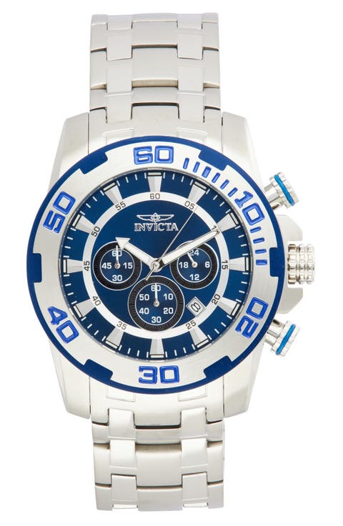 Pro Diver Quartz Bracelet Watch, 50mm x 14.5mm