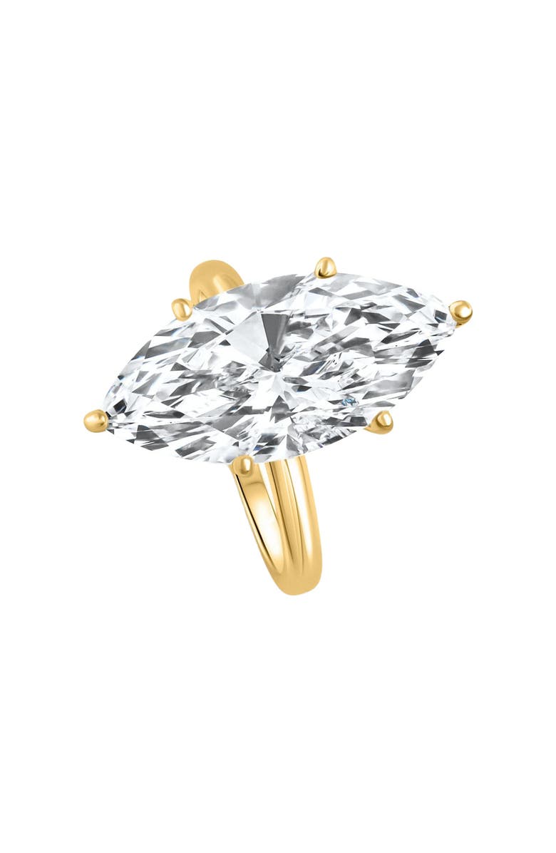 Bliss Diamond Certified 5.73Ct Marquise Solitaire Diamond Engagement Ring Lab Grown, Alternate, color, 