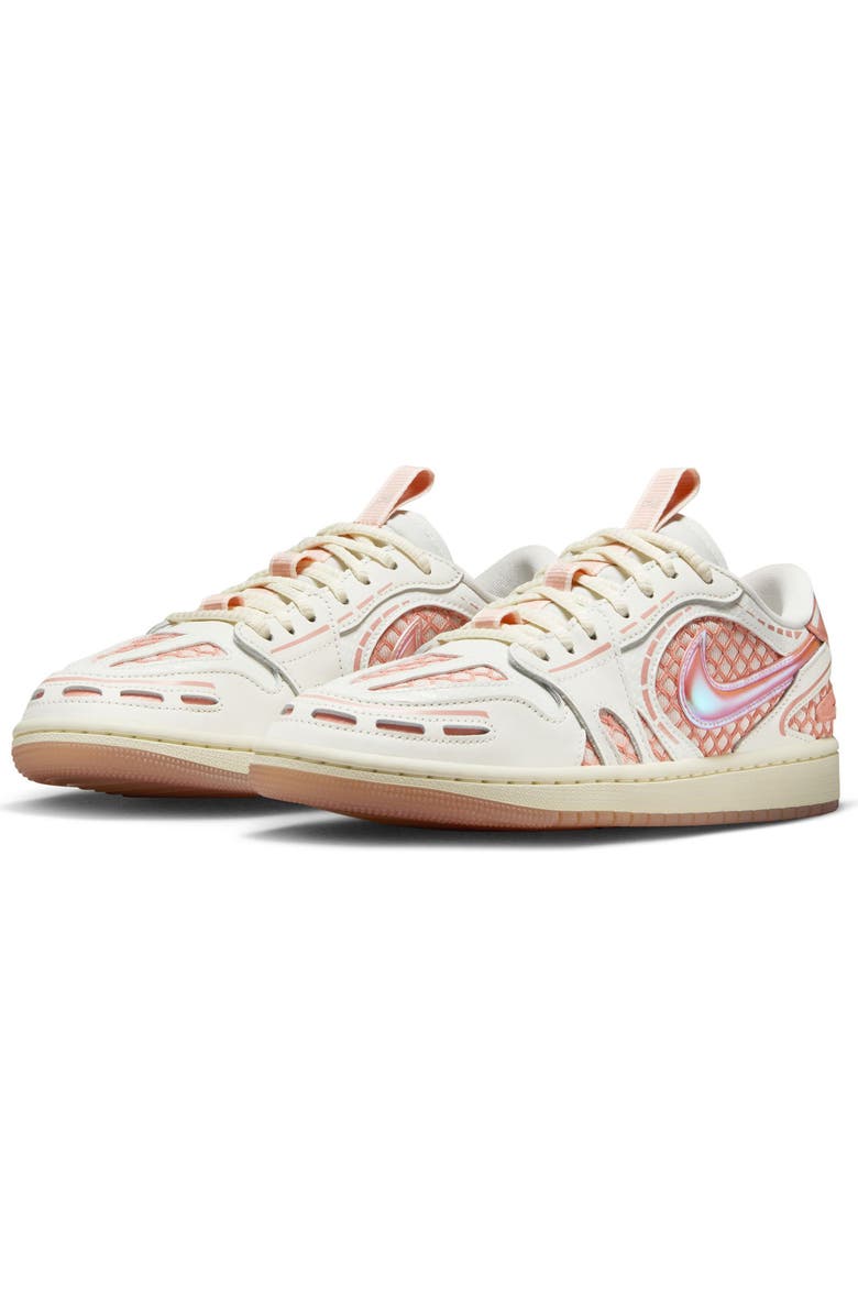 Jordan Air Jordan 1 Low Method of Make Sneaker, Main, color, Sail/ Coral/ Light Madder Root