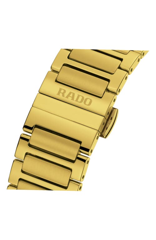 Rado Diastar Original Automatic Bracelet Watch, 38mm In Gold