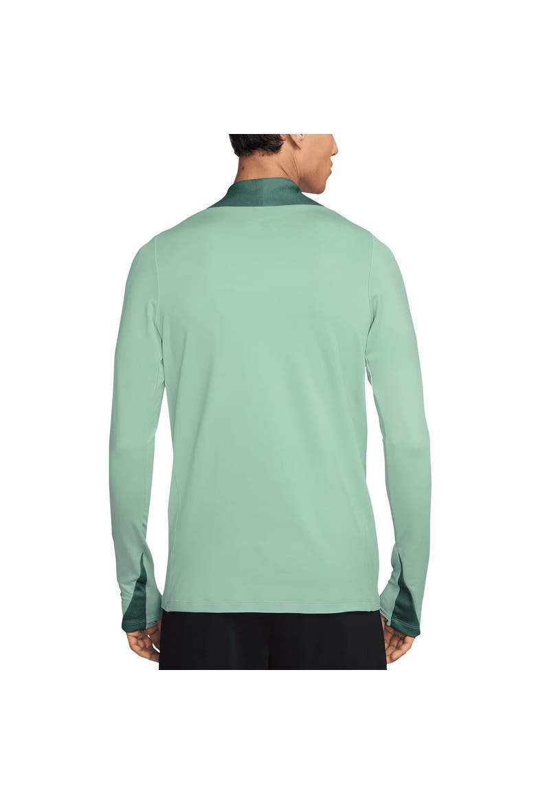 Men's Nike  Green Tottenham Hotspur  2024/25 Third Strike Drill Performance Quarter-Zip Pullover Top, Alternate, color, Green