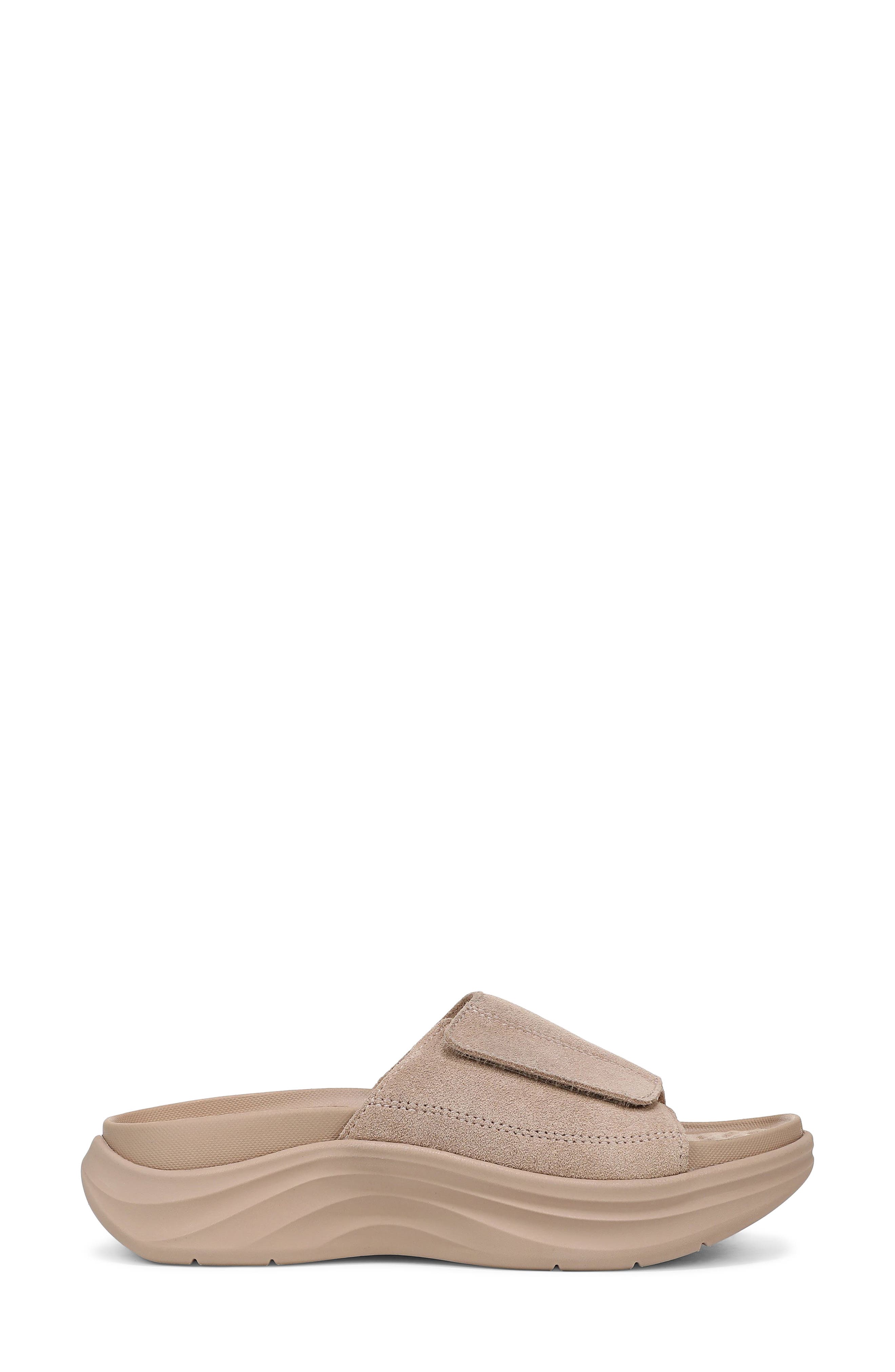 Feel Calm Slide Sandal, Alternate, color, CUBAN SAND