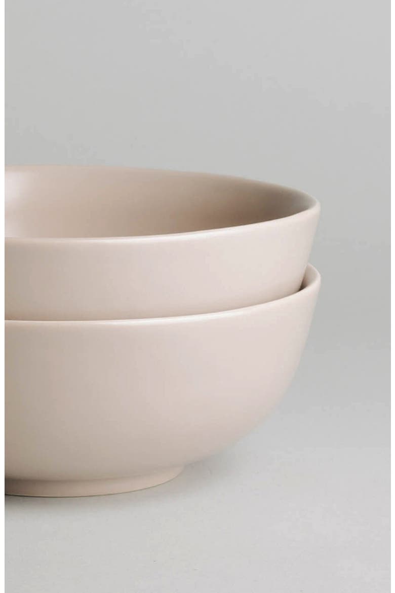 The Ramen Set of 2 Bowls, Alternate, color, DESERT TAUPE