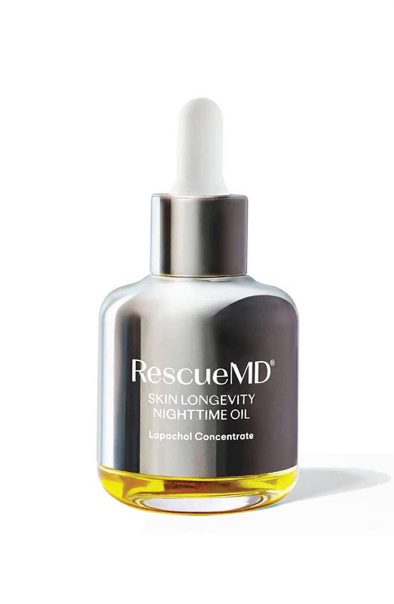 RescueMD Skin Longevity Nighttime Oil, Main, color, NO COLOR
