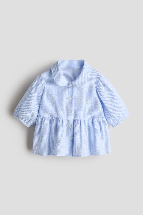 Cotton Plumeti Blouse