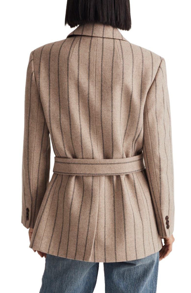 Madewell The Bedford Oversize Belted Blazer, Alternate, color, 