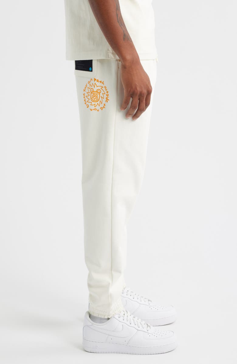 VIC GARCIA WORLD Cypress Dusk Sweatpants, Alternate, color, Vanilla Ice