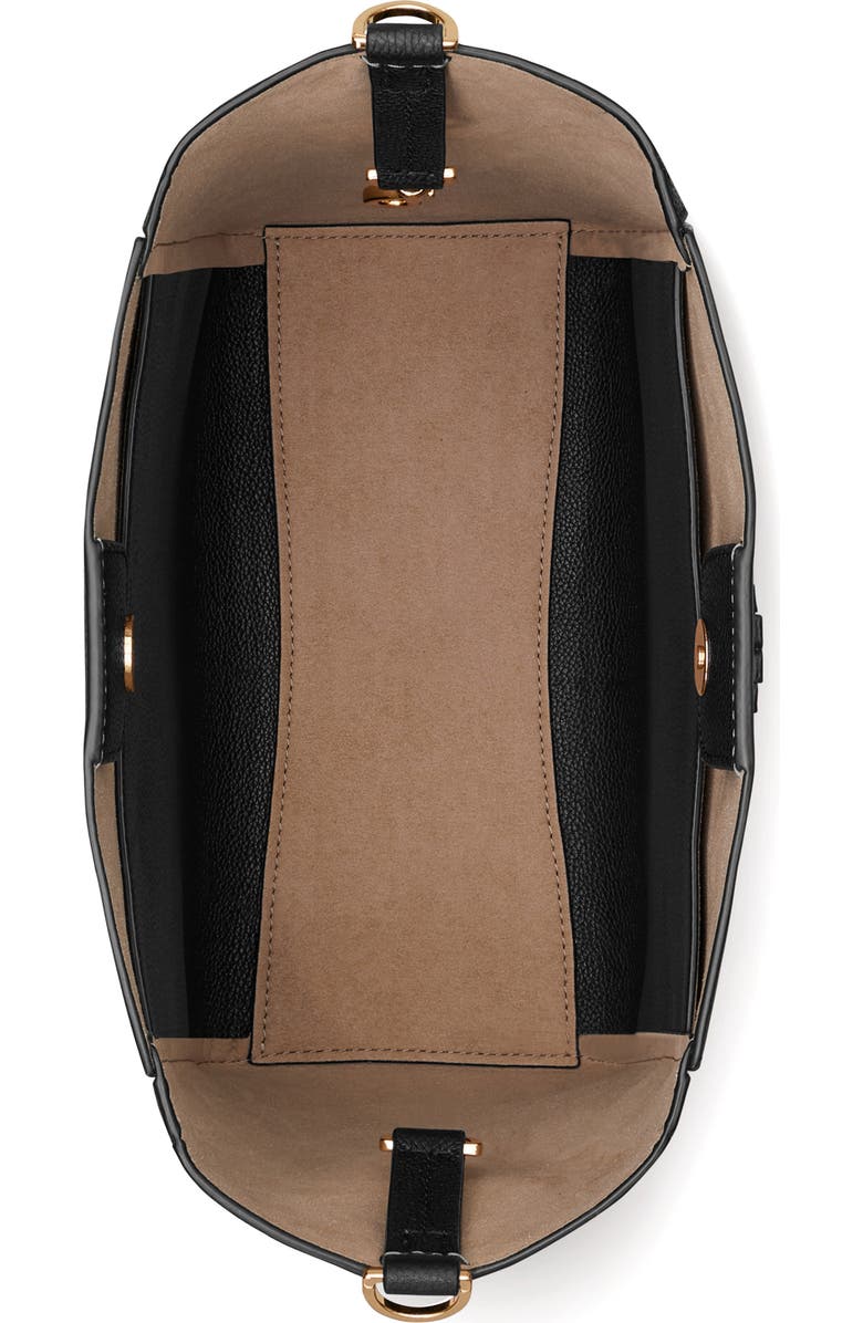 Tory Burch McGraw Leather Bucket Bag, Alternate, color,