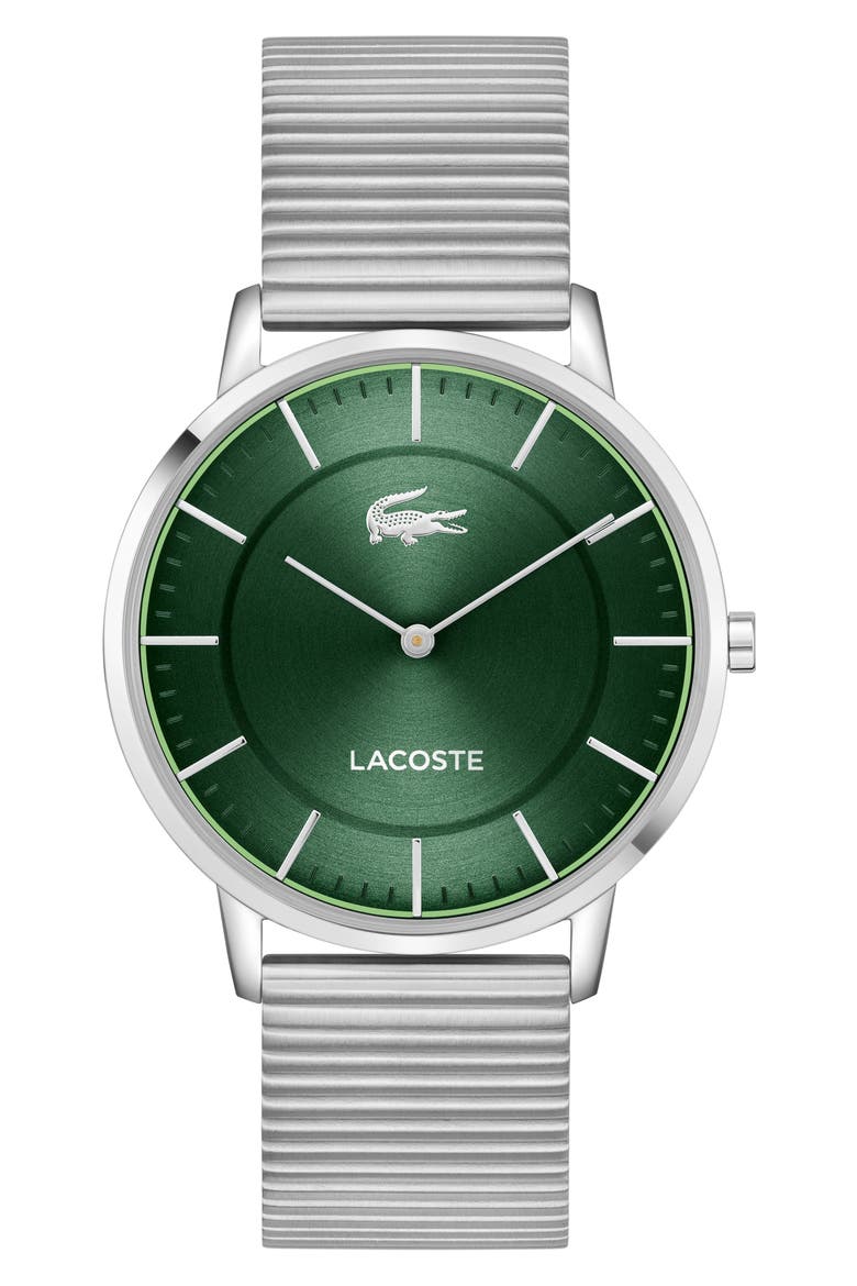Crocorigin Bracelet Watch, 40mm, Main, color, SILVER