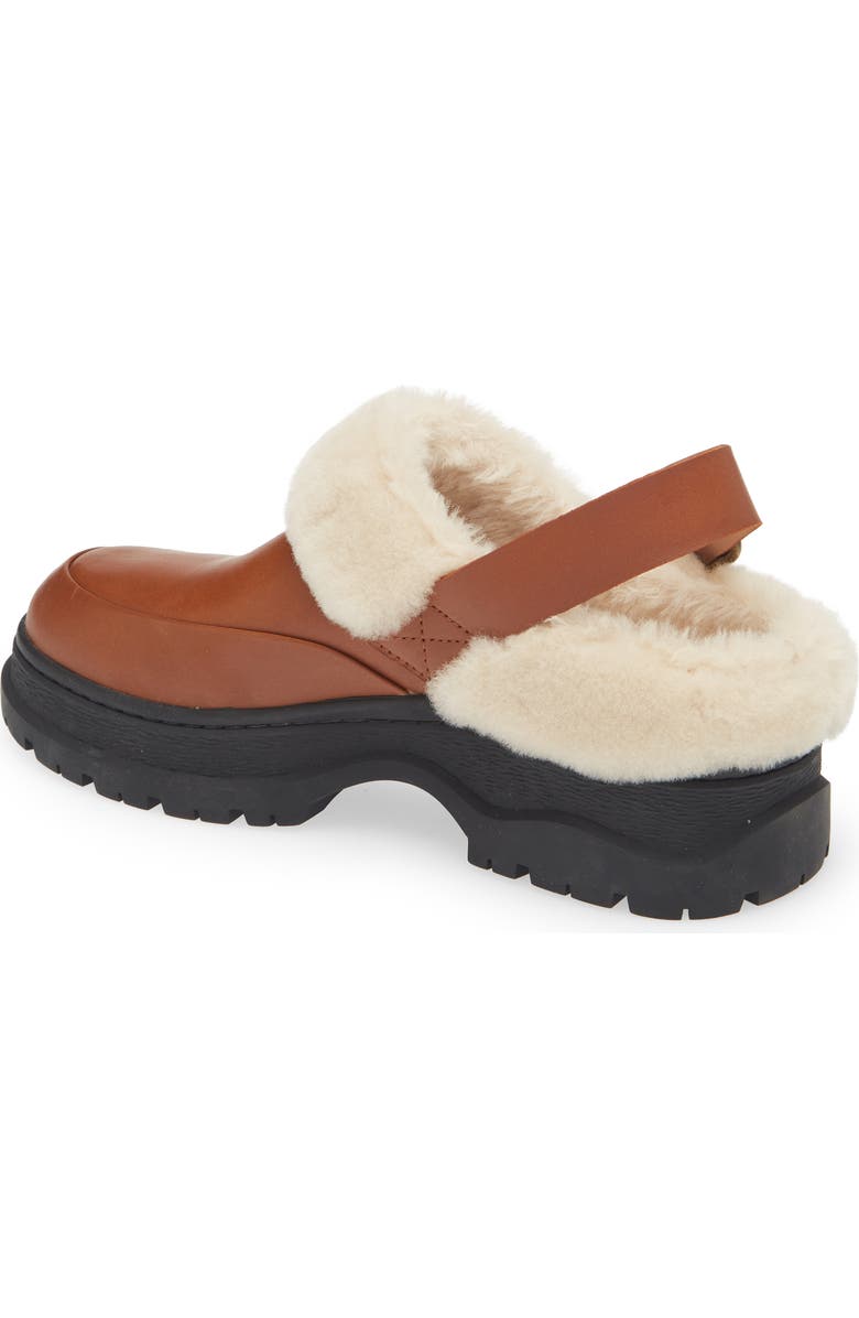 Madewell Tilly Faux Shearling Clog, Alternate, color,