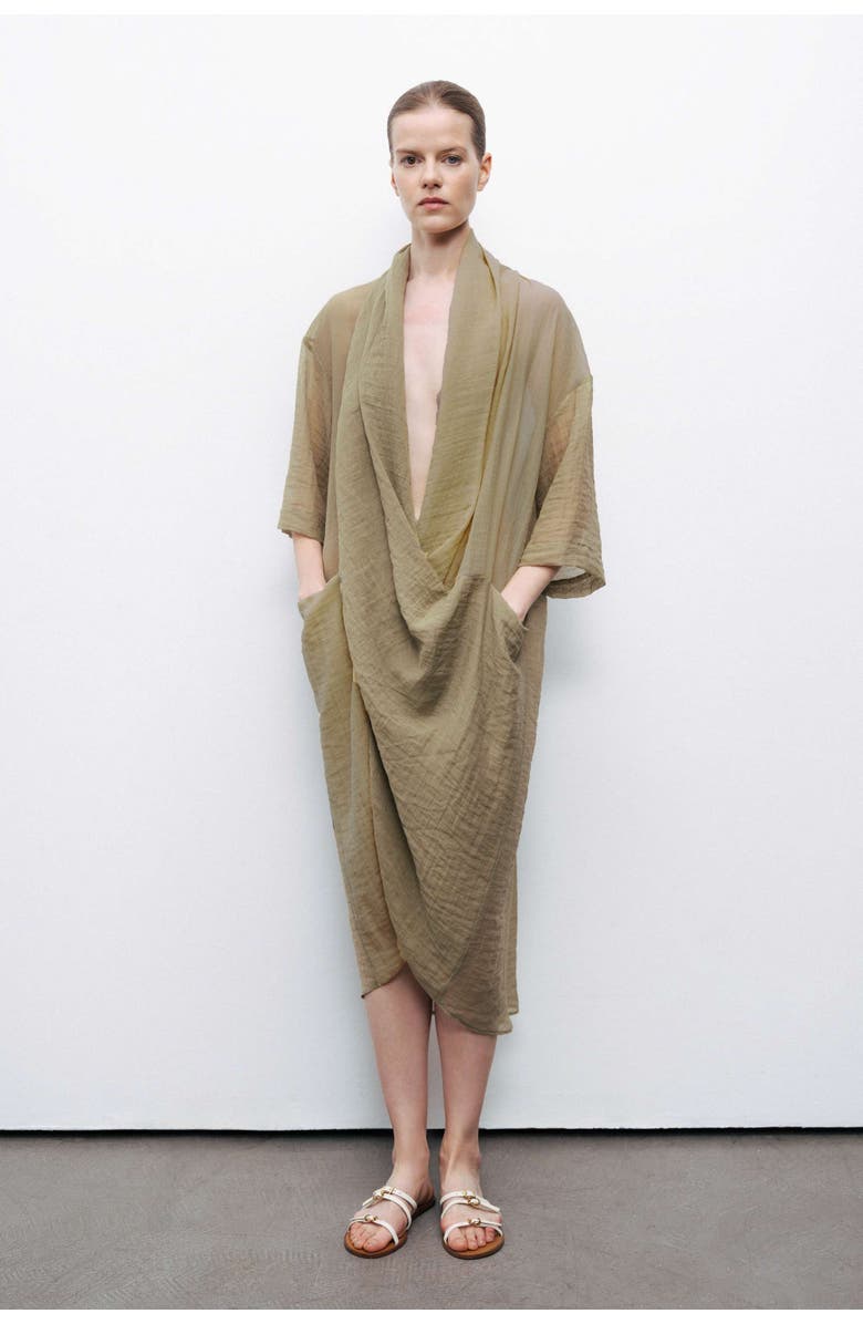 Nocturne Oversized Midi Dress, Main, color, 