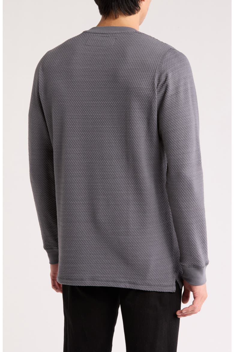 Kula Textured Pullover, Alternate, color, CHARCOAL