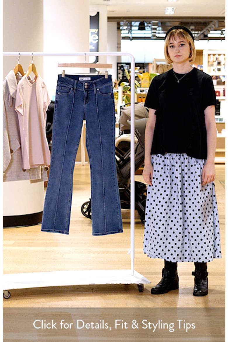 Jessie Mid Rise Bootcut Jeans video