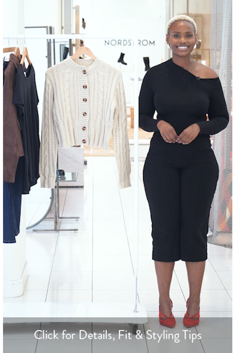 Donielle Cable Cardigan video