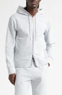 Thom Browne Engineered 4-Bar Cotton French Terry Zip-Up Hoodie