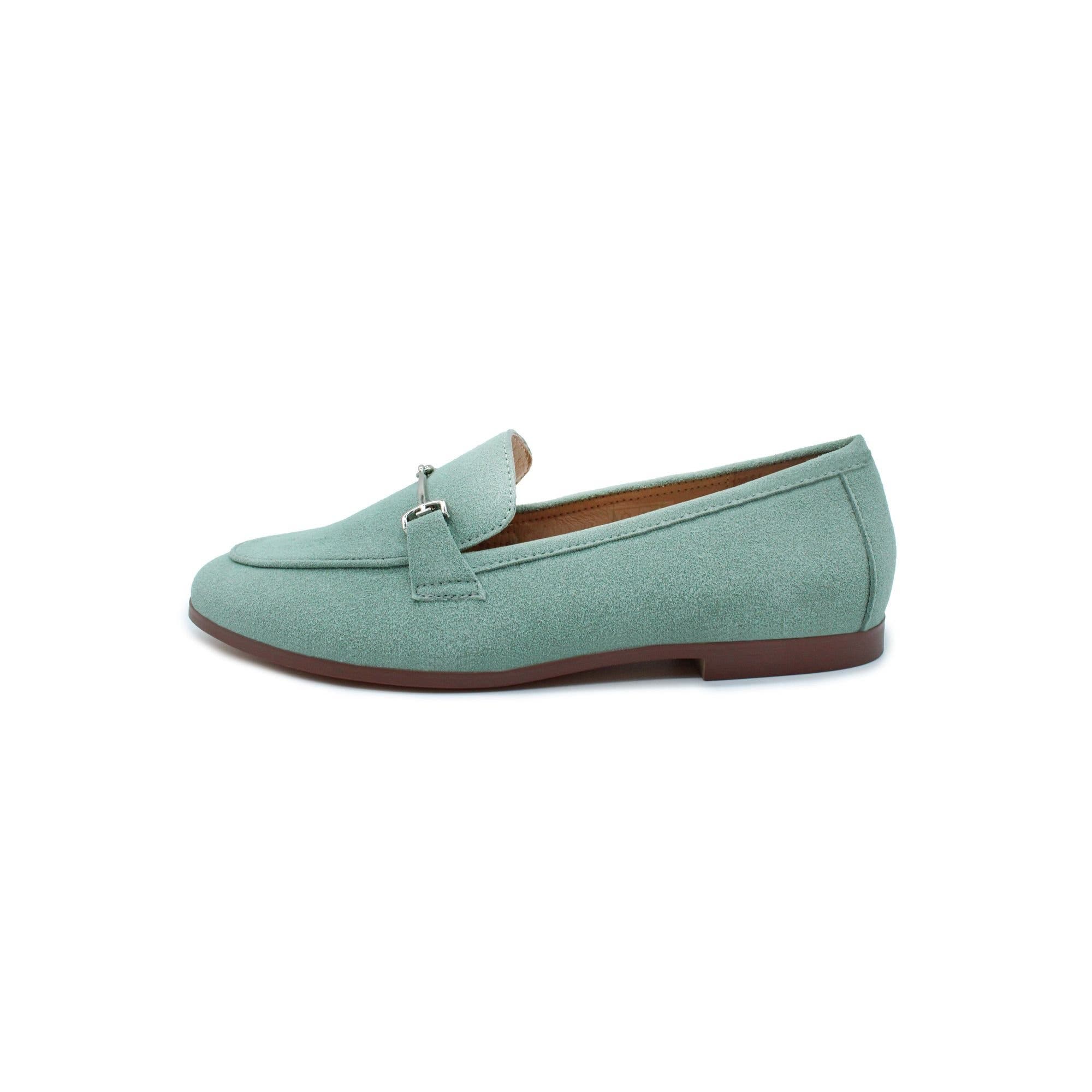 Emberly Loafer, Alternate, color, Green