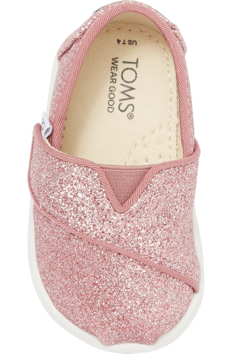 TOMS Kids' Belmont Glitter Sneaker, Alternate, color,