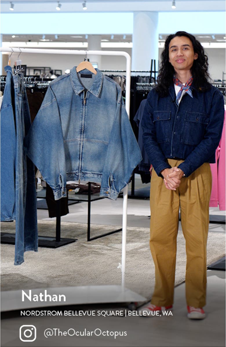 Zip Denim Jacket, sales video thumbnail