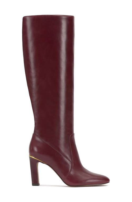 Vince Camuto Gylina Wide Calf Knee High Boot In Animal Print