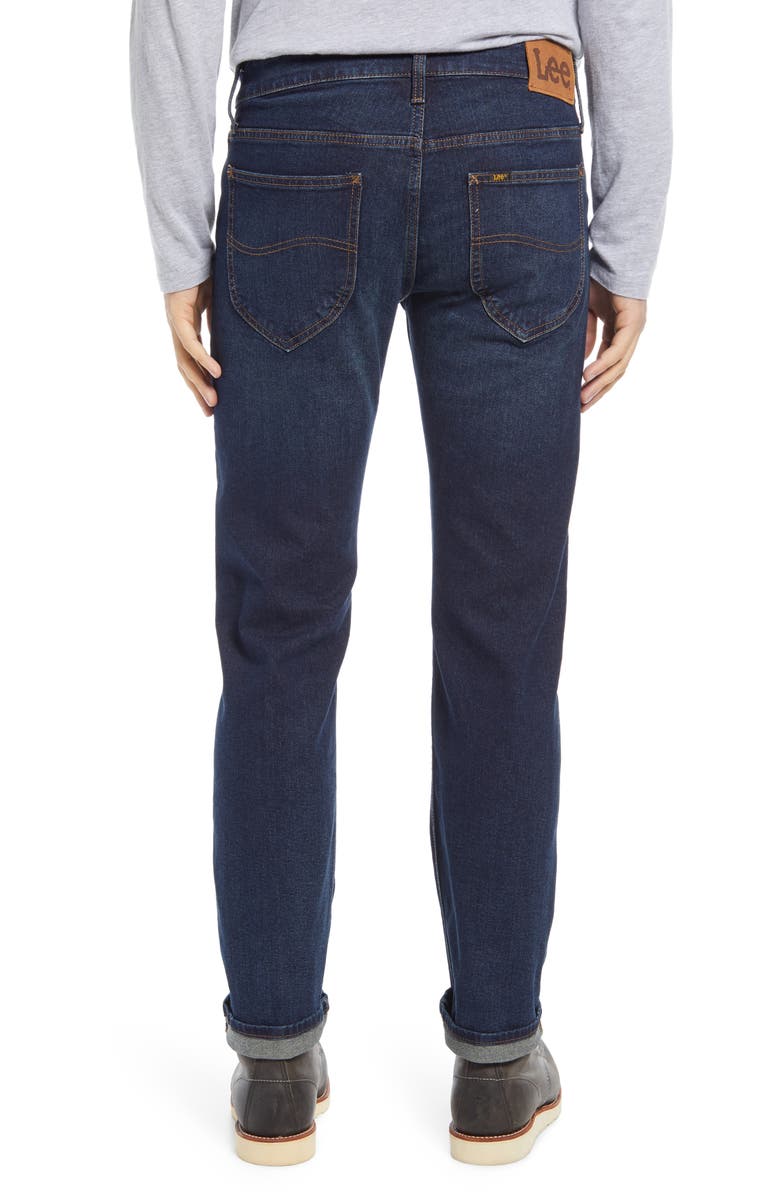 Lee Slim Straight Leg Jeans, Alternate, color, 