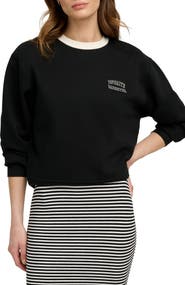 Favorite Daughter Collegiate Cotton Blend Sweatshirt