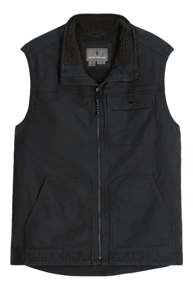 El Cap Canvas Vest, Main, color, GRANITE