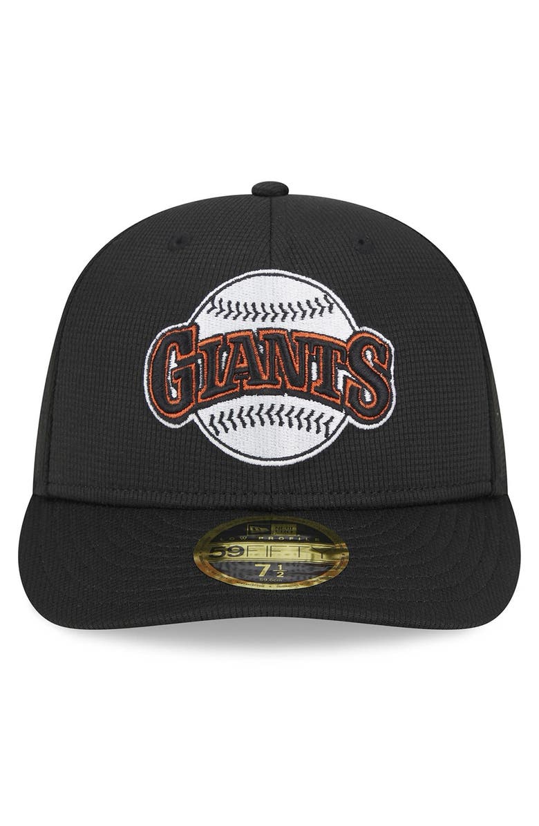 New Era Men's New Era Black San Francisco Giants 2024 Batting Practice Low Profile 59FIFTY Fitted Hat, Alternate, color, Black
