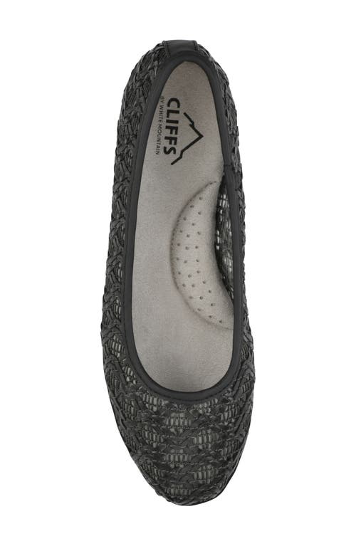 CLIFFS BY WHITE MOUNTAIN CLIFFS BY WHITE MOUNTAIN CARIANN MESH BALLET FLAT