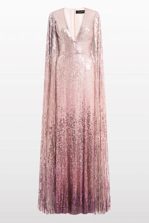 Easy Breezy Sequin-Embellished Maxi Dress