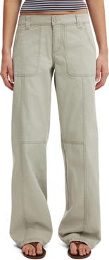 Cotton On Women's Lexi Low Rise Utility Pant