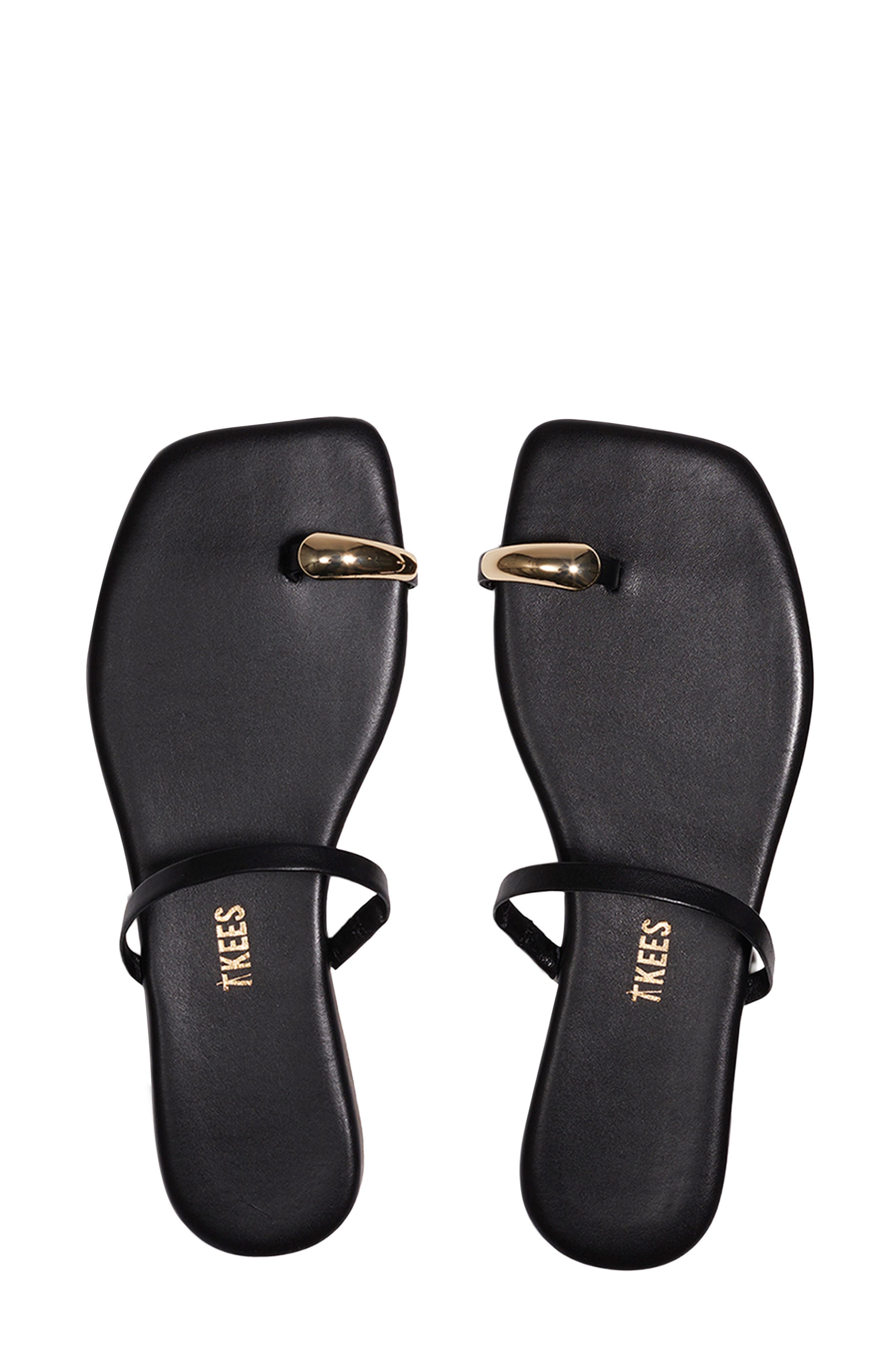 TKEES Colette Toe Loop Sandal, Alternate, color, Sable