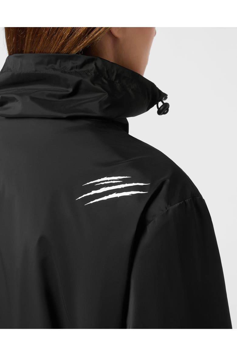 Cropped Windbreaker Ls Scratch Women, Alternate, color, black