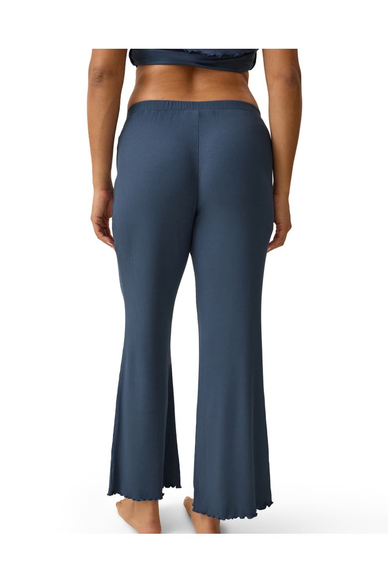 Ribbed Modal Lounge Pant, Alternate, color, Light Navy