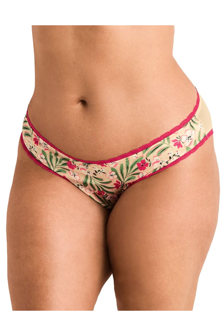 Elsie Bikini Panties, Main, color, Tropical beige