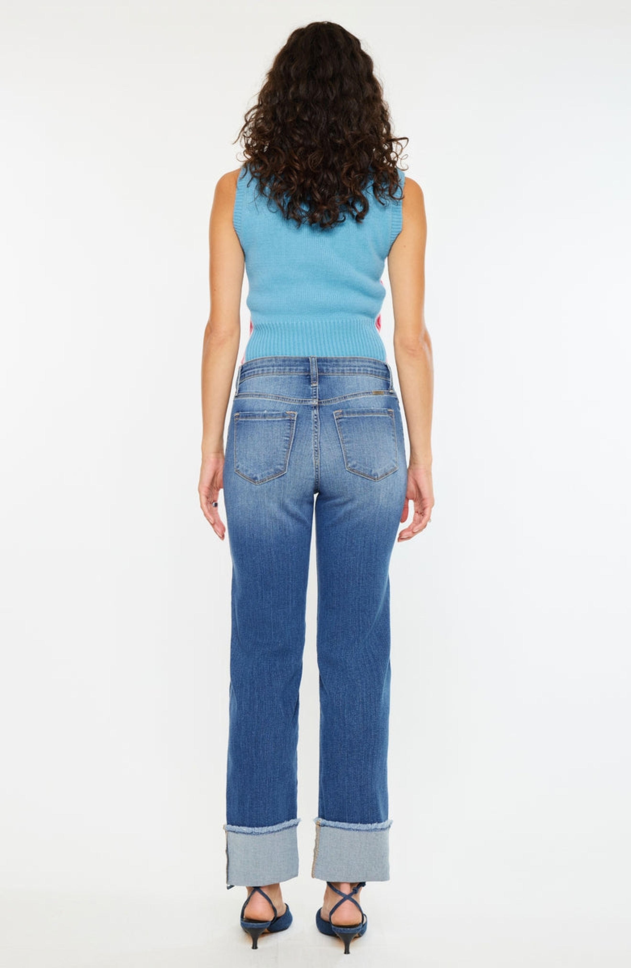 Quin Essentials High Rise Straight Jeans - image 2