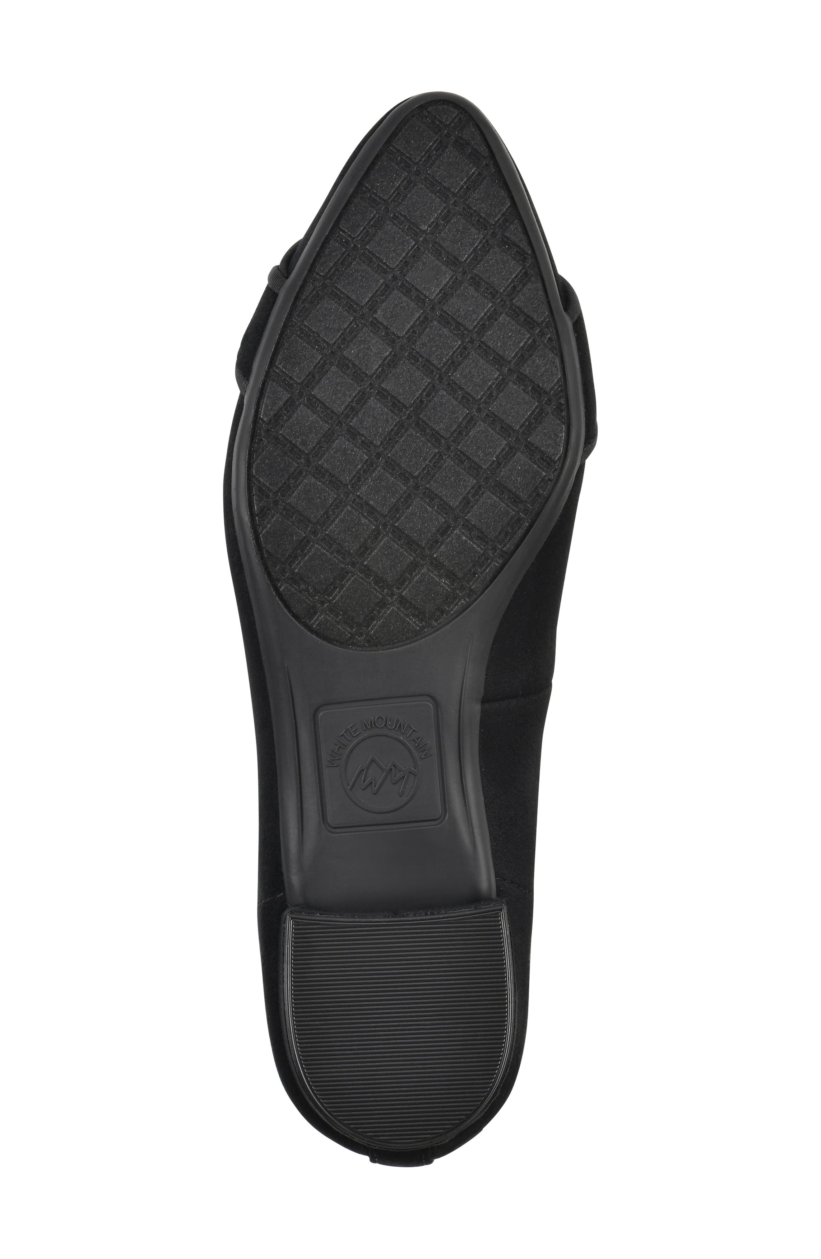 White Mountain Footwear Bordeaux Pump, Alternate, color, Black Fabric