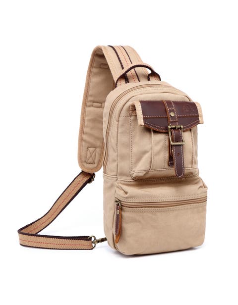 Turtle Ridge Canvas Tablet Sling Bag