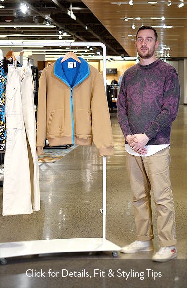 ADIDAS X WALES BONNER Fleece Jacket | Nordstrom ADIDAS X WALES BONNER Fleece Jacket | Nordstrom