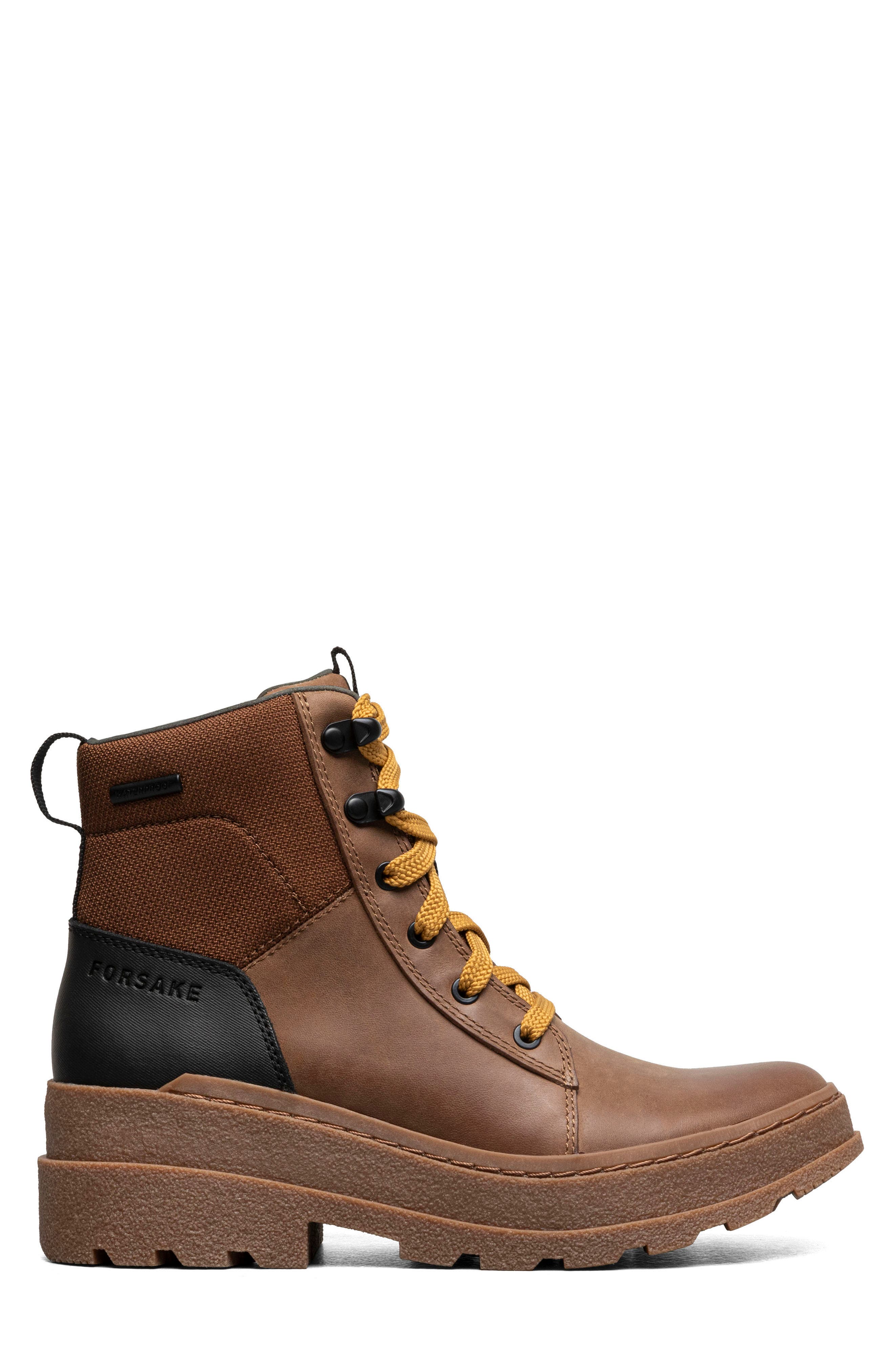 Forsake Isla Waterproof Outdoor Boot, Alternate, color, Toffee