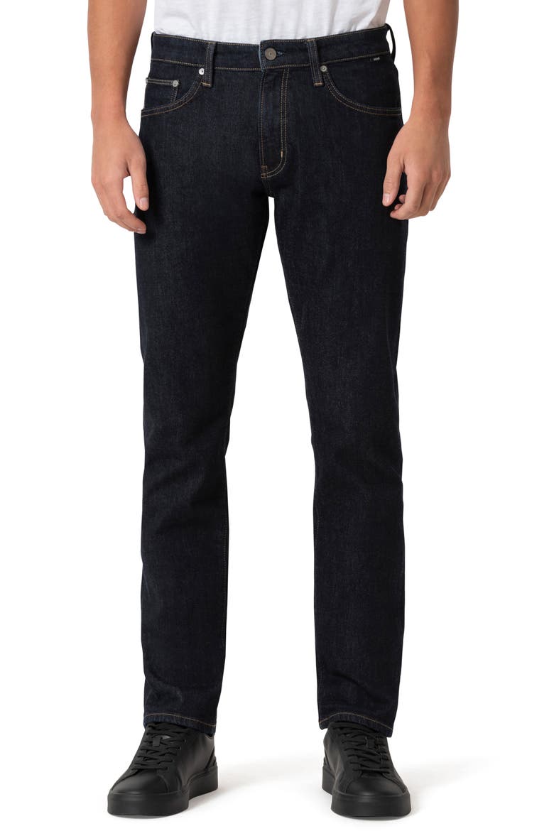 Marcus Slim Straight Leg Jeans, Main, color, DEEP SELVEDGE