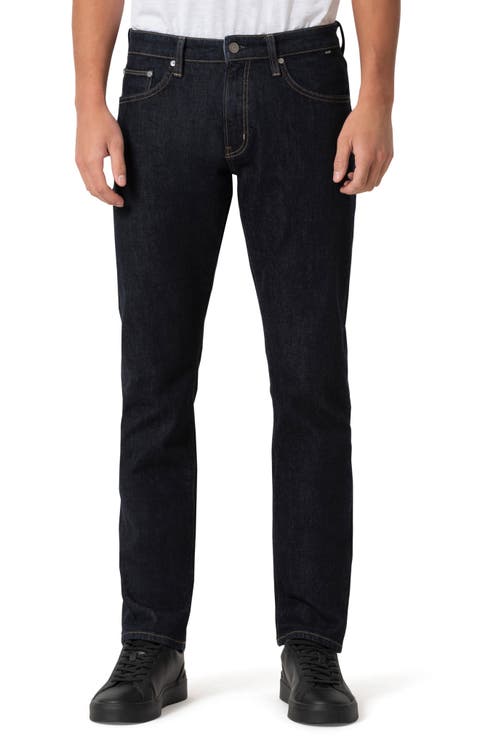 Marcus Slim Straight Leg Jeans (Deep Selvedge)